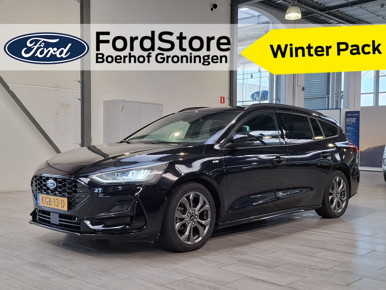 Ford Focus Wagon - EcoBoost Hybrid 155pk ST-Line | Winter Pack | Adapt. Cruise | Dodehoek Detectie | Camera | - AutoWereld.nl