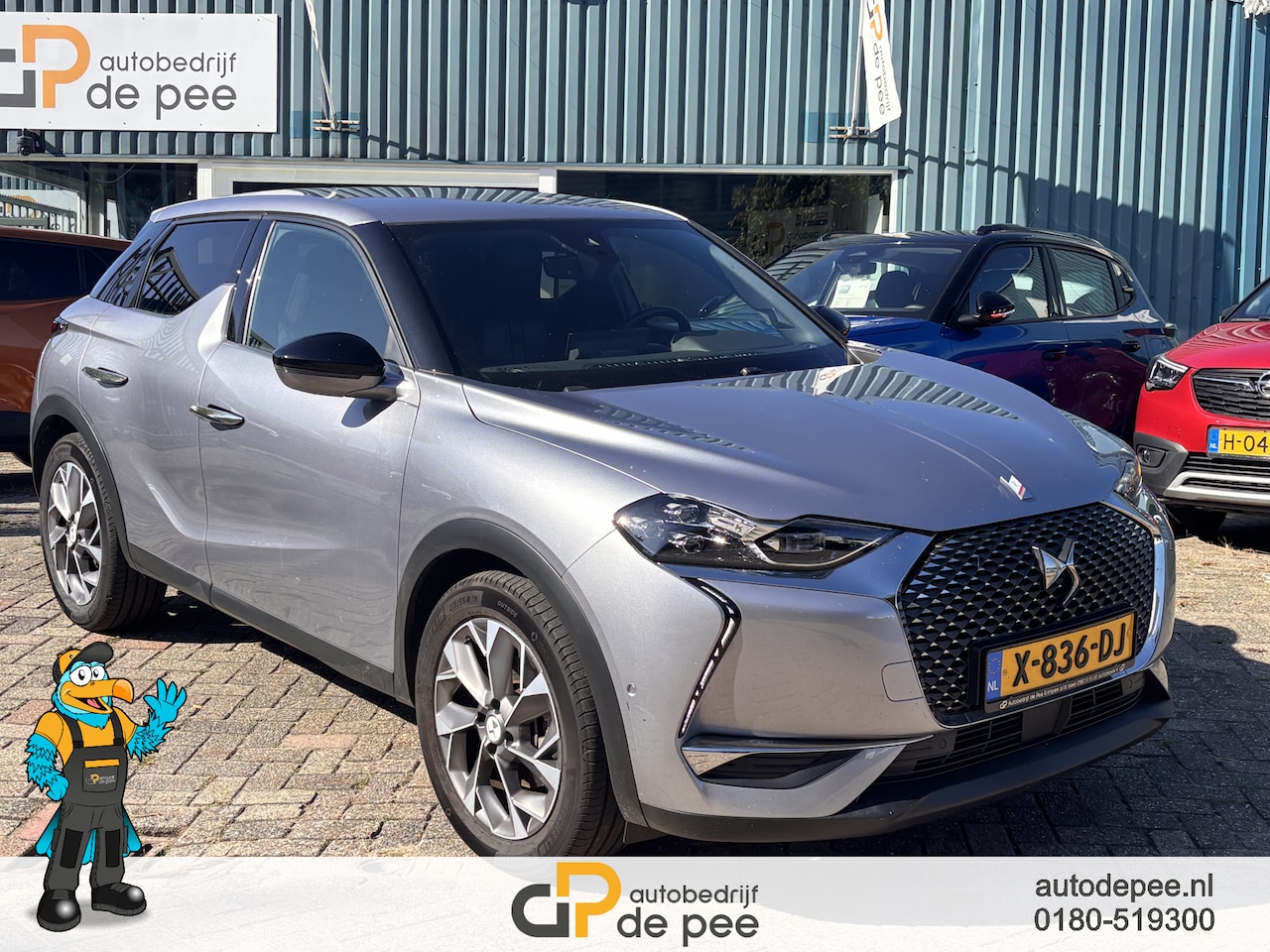 DS 3 Crossback - E-Tense Rivoli 50 kWh GARANTIE/INCL.BTW/CCS/LEDER./SENS. V+A/CAMERA/STOELVERW/CRUISE/CLIMA - AutoWereld.nl