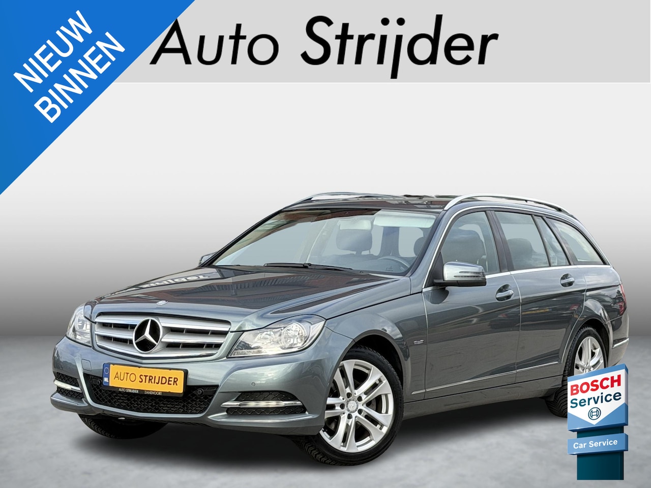 Mercedes-Benz C-klasse Estate - 180 Business Class Avantgarde AUTOMAAT | NL-auto | 1e eigenaar | Dealeronderhouden - AutoWereld.nl