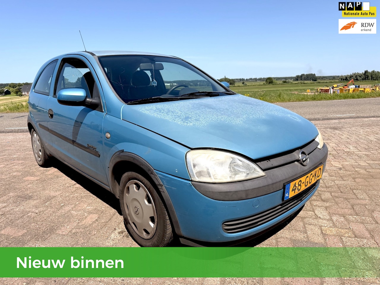 Opel Corsa - 1.0-12V Comfort LAGE KM's 156346 NAP ( DE AUTO RIJDT GOED ) alleen geen APK meer - AutoWereld.nl
