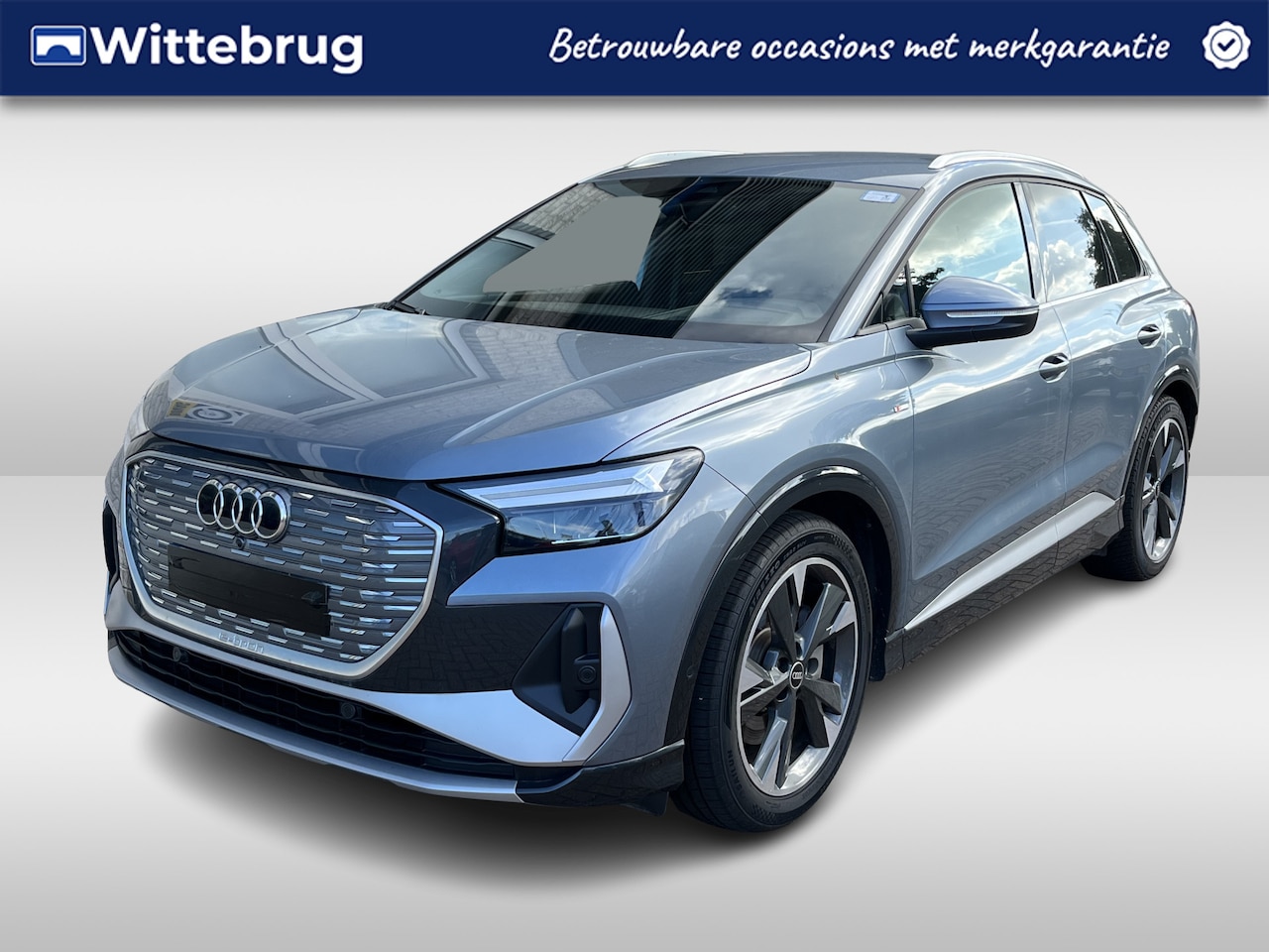 Audi Q4 e-tron - 40 S edition 77 kWh / SOH 93%/ AUTOMAAT/ ACC/ SMARTPHONE INTERFACE/ PARK.SENSOREN V+A/ CAM - AutoWereld.nl