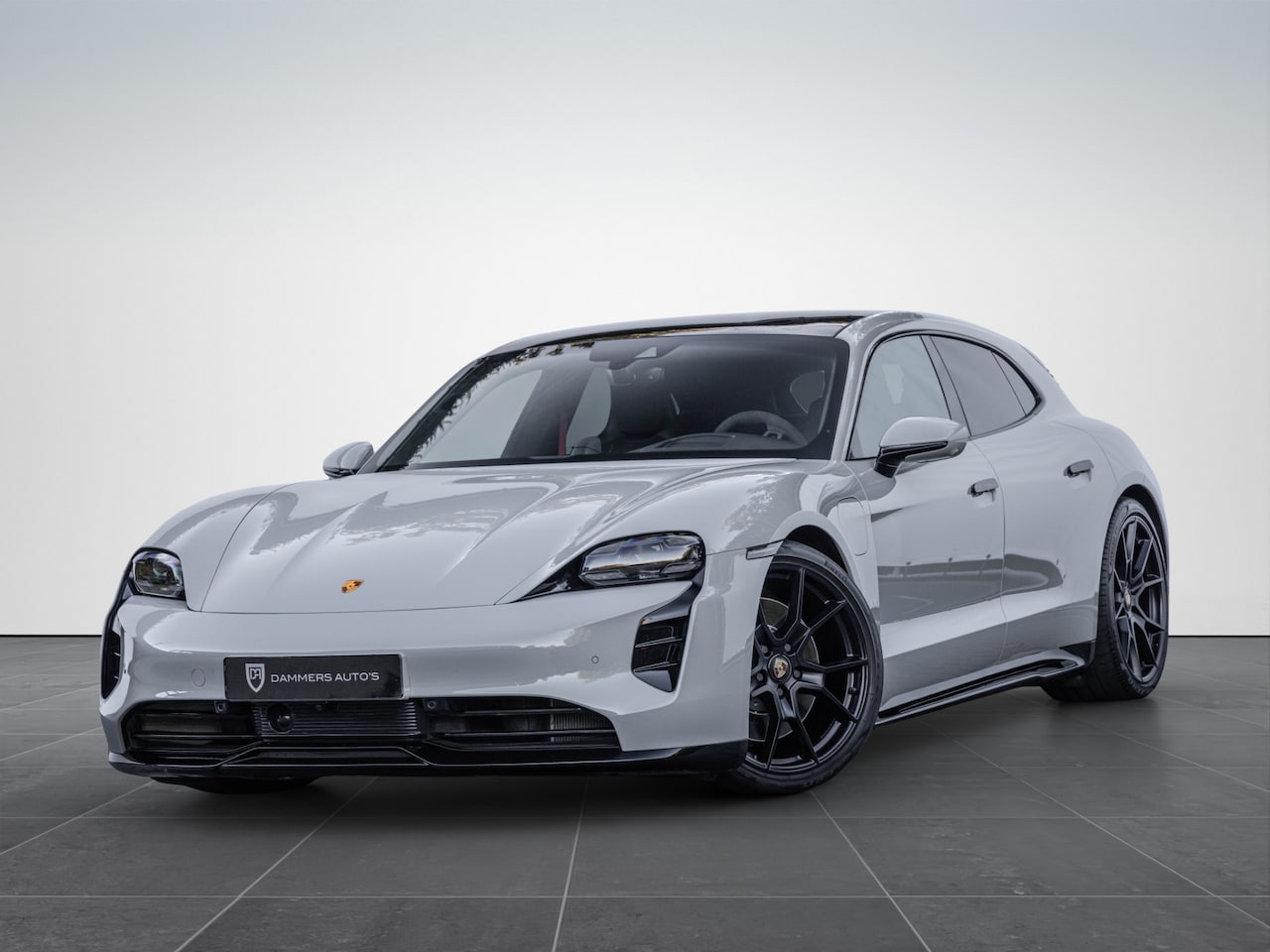 Porsche Taycan Sport Turismo - GTS 93 kWh 598pk Pano 4-wielsturing HuD 21'' Luchtv. PPF - AutoWereld.nl