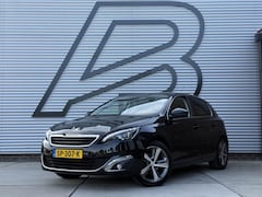 Peugeot 308 - 1.2 PureTech Blue Lease Premium Pano|Clima|Cruise|Trekhaak|PDC|Elek ramen|Lm velgen|D-riem