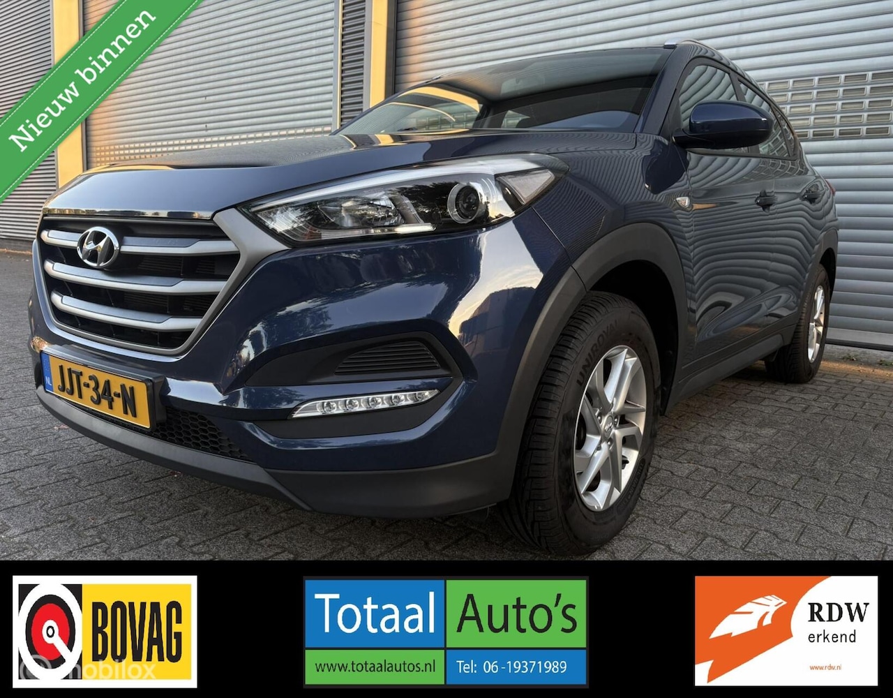 Hyundai Tucson - 1.6 GDi i-Drive*NIEUWSTAAT*NAVI*CRUISE*STOELV - AutoWereld.nl