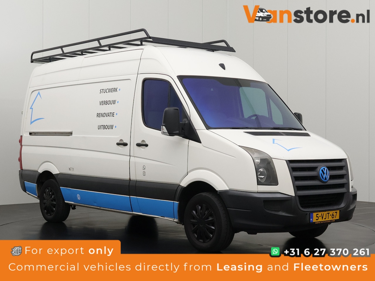 Volkswagen Crafter - 2.5TDI 136PK Automaat L2H2 | Imperiaal | Trekhaak | Airco | 3-Zits | APK 12-26 - AutoWereld.nl