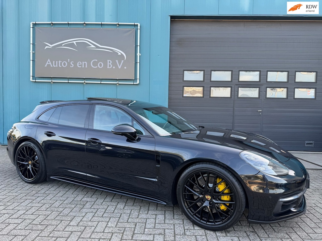 Porsche Panamera Sport Turismo - 2.9 4S Panorama Leder Clima Navi 360 camera Stuurverw Sp Chrono 21" Lm velgen Memory Stoel - AutoWereld.nl