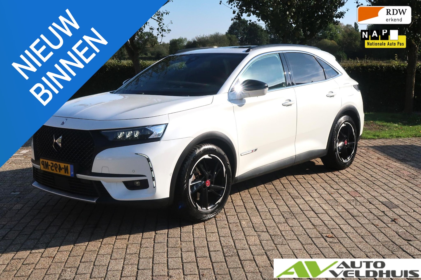 DS 7 Crossback - E-Tense 4x4 Performance Line PANO TREKHAAK CAMERA - AutoWereld.nl