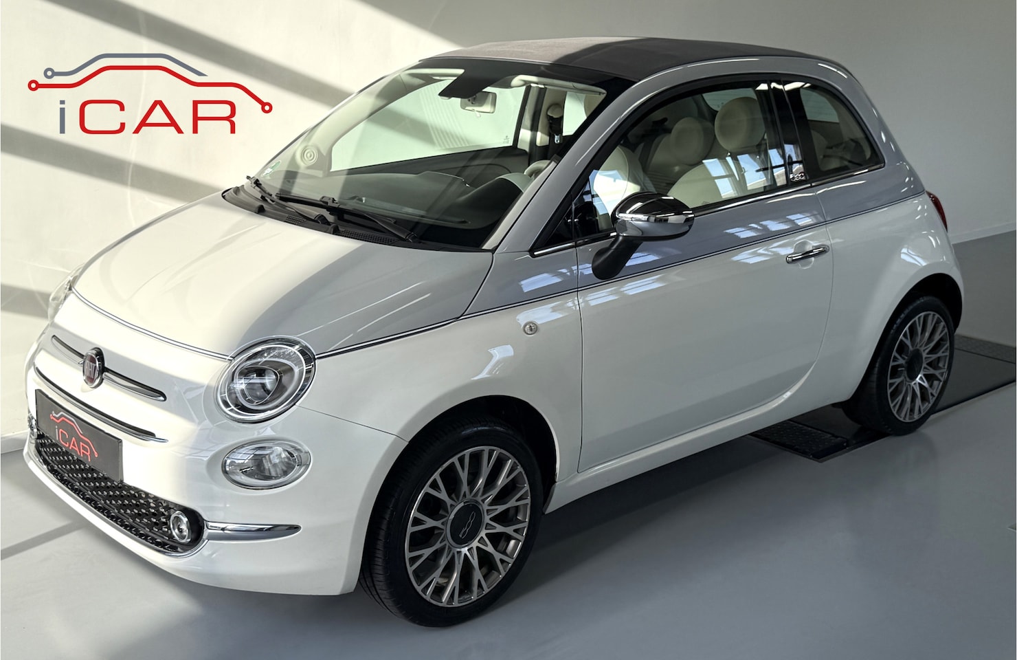 Fiat 500 C - 1.2 Collezione- Bi Colore-Carplay-Digi dash-Cruise - AutoWereld.nl