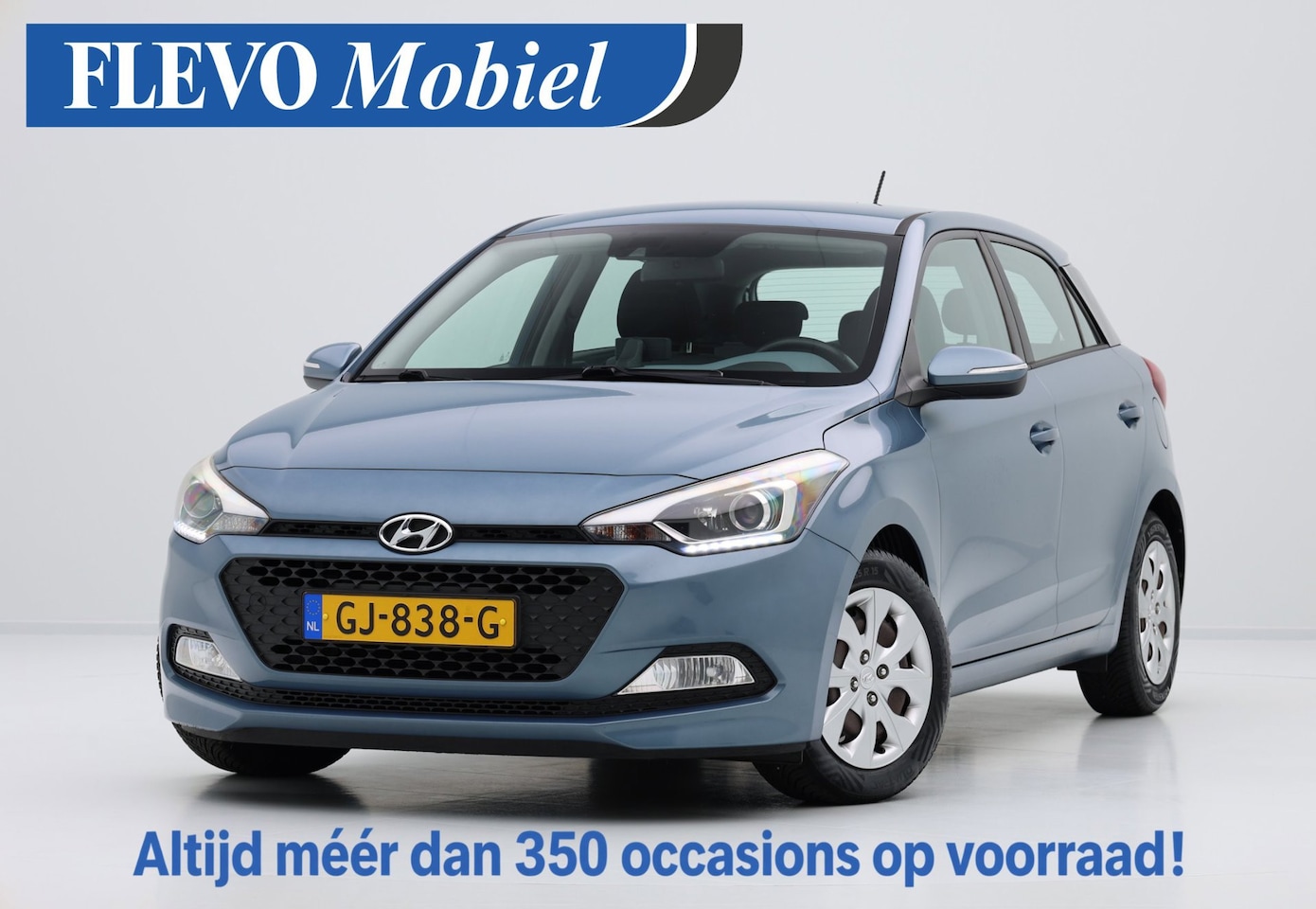 Hyundai i20 - 1.2 HP i-Motion 5-drs Airco|Cruise|Trekhaak - AutoWereld.nl
