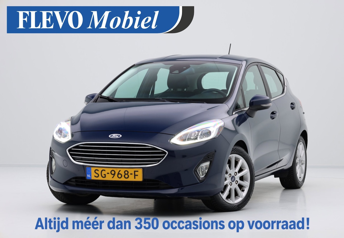 Ford Fiesta - 1.0 EcoBoost Titanium 5-drs Clima|CarPlay|LMV|Cruise - AutoWereld.nl