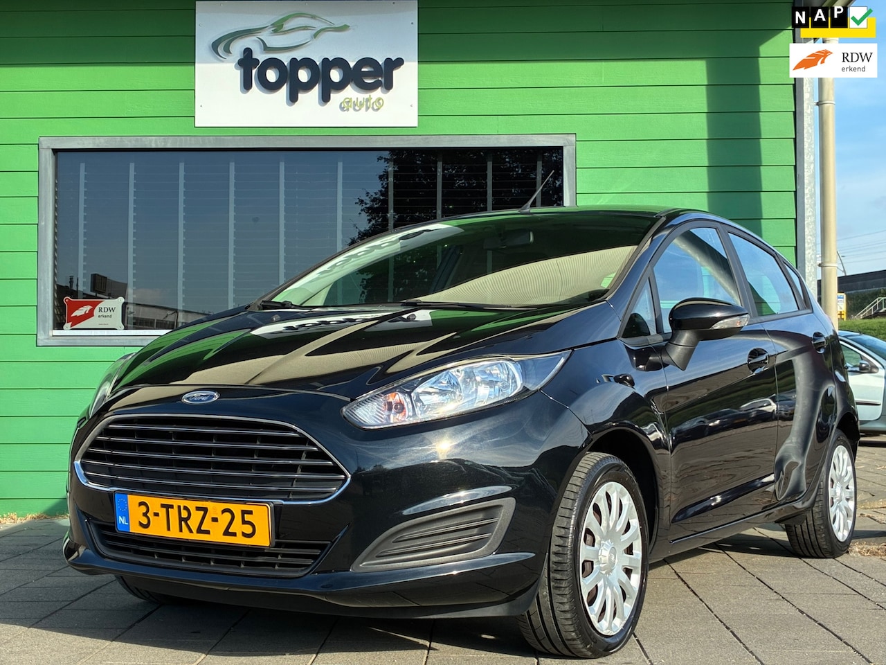 Ford Fiesta - 1.0 Style|2e Eigenaar|Airco|Elektr.ramen|NAP|Nieuwe APK| - AutoWereld.nl
