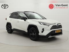 Toyota RAV4 - 2.5 Hybrid AWD Bi-Tone | Panoramadak | Trekhaak (1.650 KG) | Leder | Navigatie | Stoelverw
