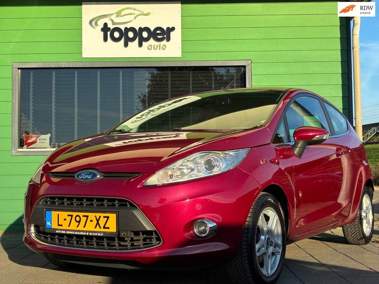 Ford Fiesta - 1.25 Trend|1e Eigenaar|Climatronic|Stoel Verw.|LM-Velgen|Elektr.ramen|Nieuwe APK|PDC| - AutoWereld.nl
