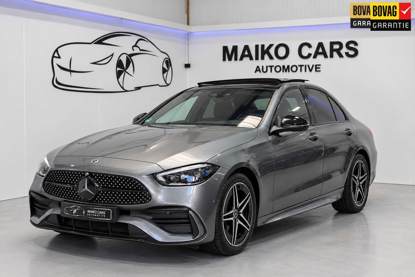 Mercedes-Benz C-klasse - 300 e AMG Line Pano,Burmester,ACC /Memory-Stoelen / 360Graden-Camera / Night-Pakket / - AutoWereld.nl