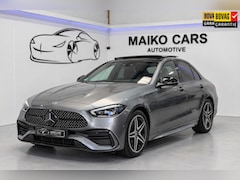 Mercedes-Benz C-klasse - 300 e AMG Line Pano, Burmester, ACC /Memory-Stoelen / 360Graden-Camera / Night-Pakket /