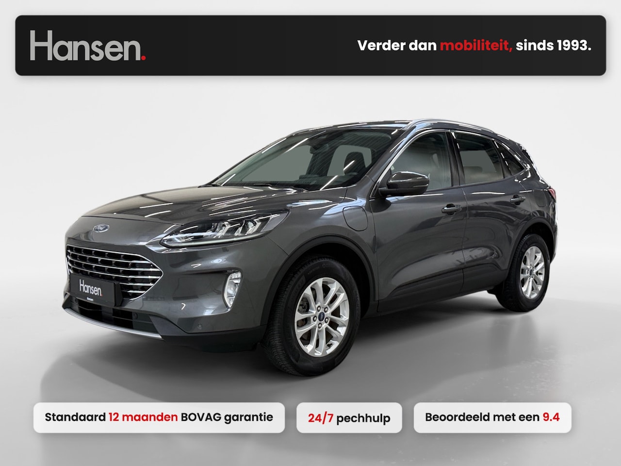 Ford Kuga - 2.5 PHEV Titanium I Trekhaak I Stoelverwarming I Cruise Control I Camera I CarPlay I - AutoWereld.nl