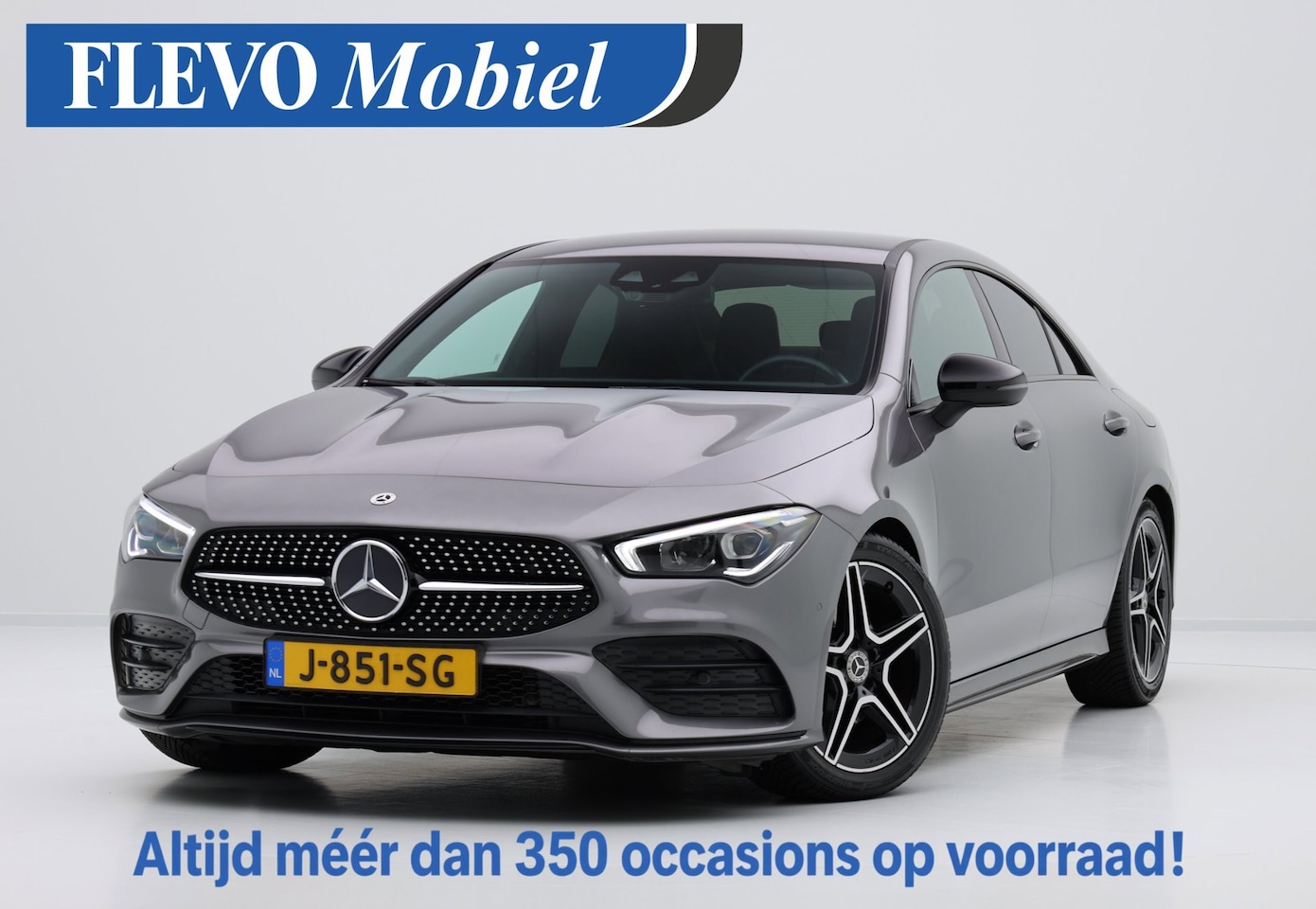 Mercedes-Benz CLA-Klasse - 180 d Business Solution AMG Aut. Leder-Alcantara|Navi|Widescreen|Cam|LMV - AutoWereld.nl