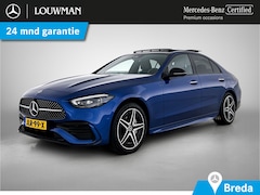 Mercedes-Benz C-klasse - 300 e Business Solution AMG | AMG Line | Night Pakket | Panoramadak | Parkeerpakket met 36