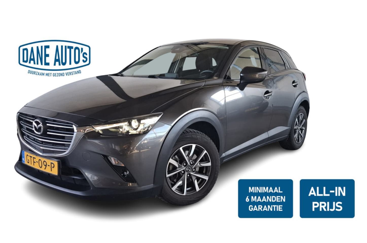 Mazda CX-3 - 2.0 SkyActiv-G 120 SkyLease GT - RIJKLAARPRIJS - AutoWereld.nl