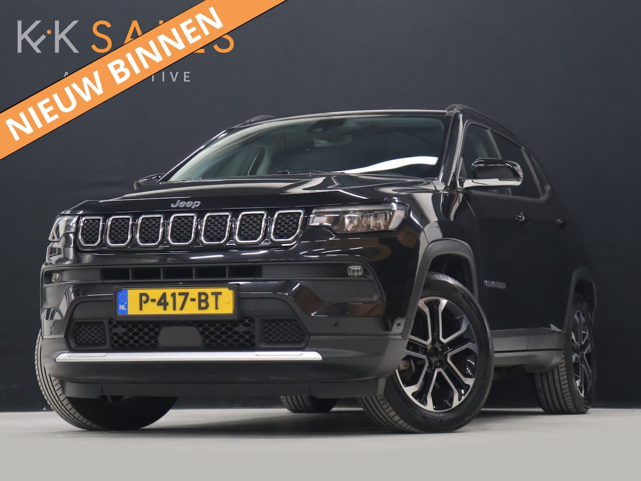 Jeep Compass - 4xe 190 Plug-in Hybrid Electric Limited Lease Ed. 4WD [TREKHAAK, STUURVERWARMING, STOELVER - AutoWereld.nl