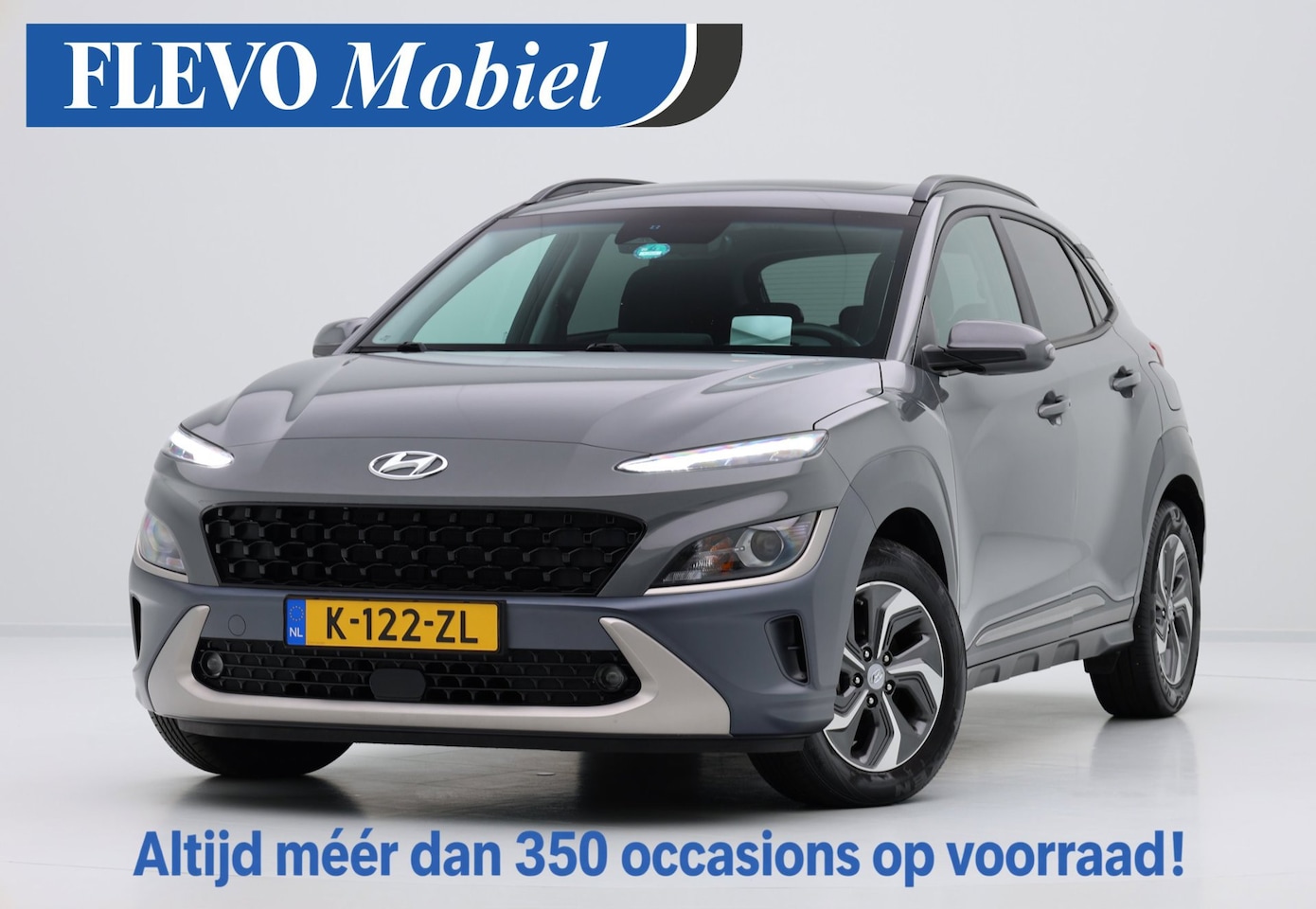 Hyundai Kona - 1.6 GDI HEV Fashion Sky Aut. Pano|1e Eig|Adapt.Cruise|Trekh.|Cam|CarPlay - AutoWereld.nl