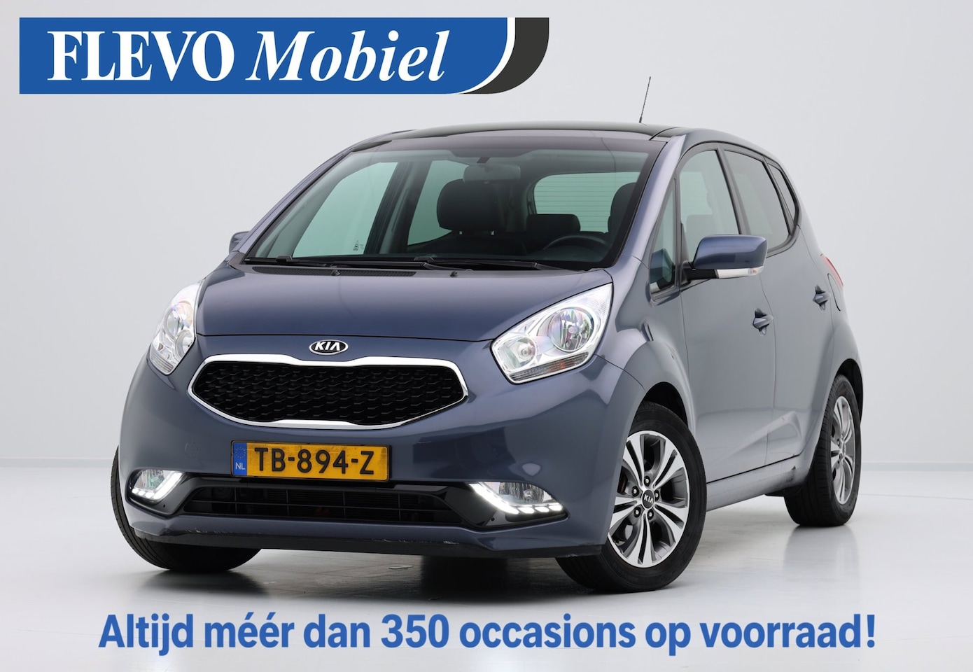 Kia Venga - 1.4 CVVT Edition *47.000km!* Pano|1e Eig!|Half Leder|Navi|Cam|Clima|LMV - AutoWereld.nl