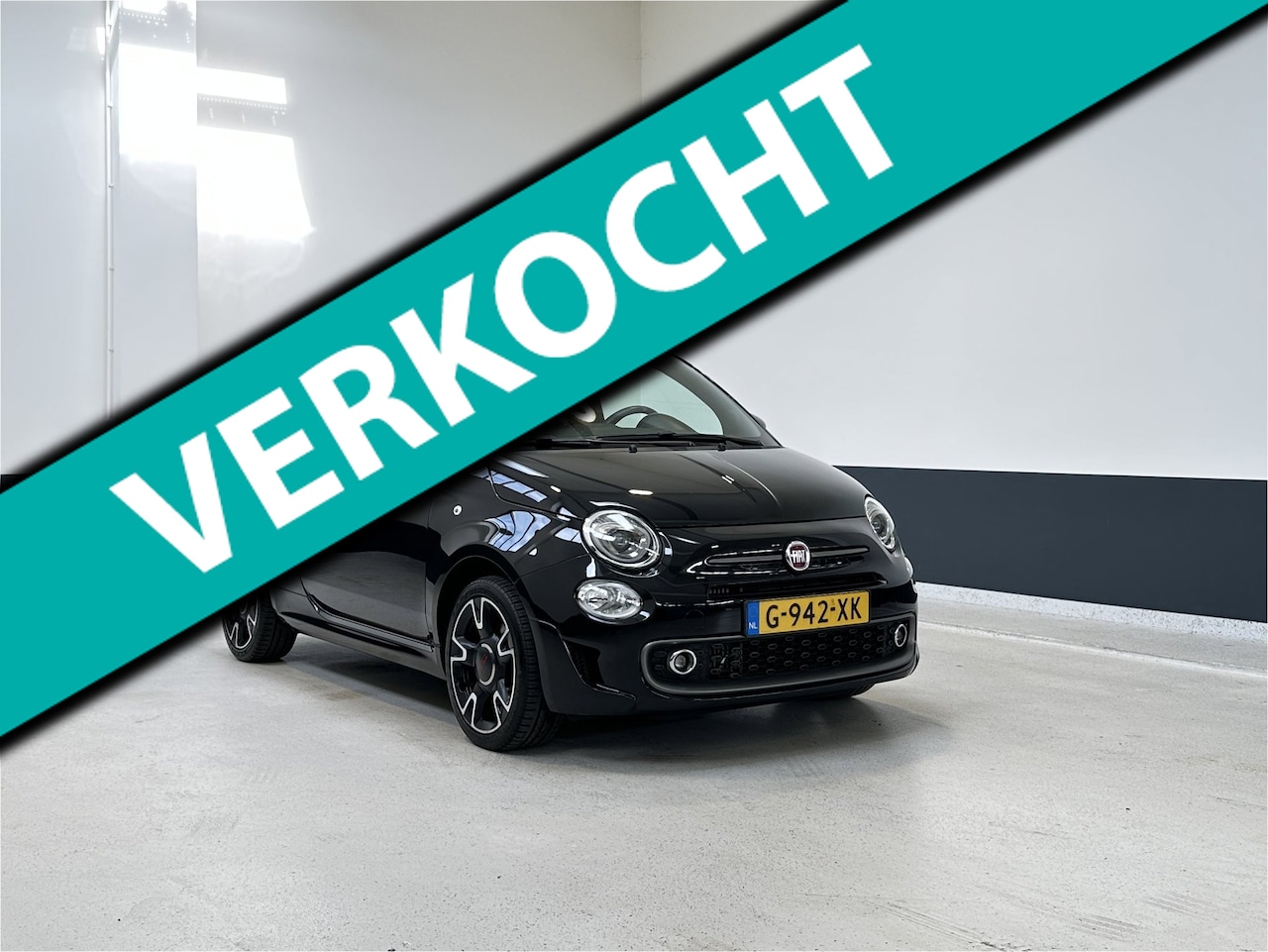 Fiat 500 C - 0.9 TwinAir Turbo Sport Cabrio | Apple Carplay/ Android Auto | Navigatie | NL | 2 Eig | - AutoWereld.nl