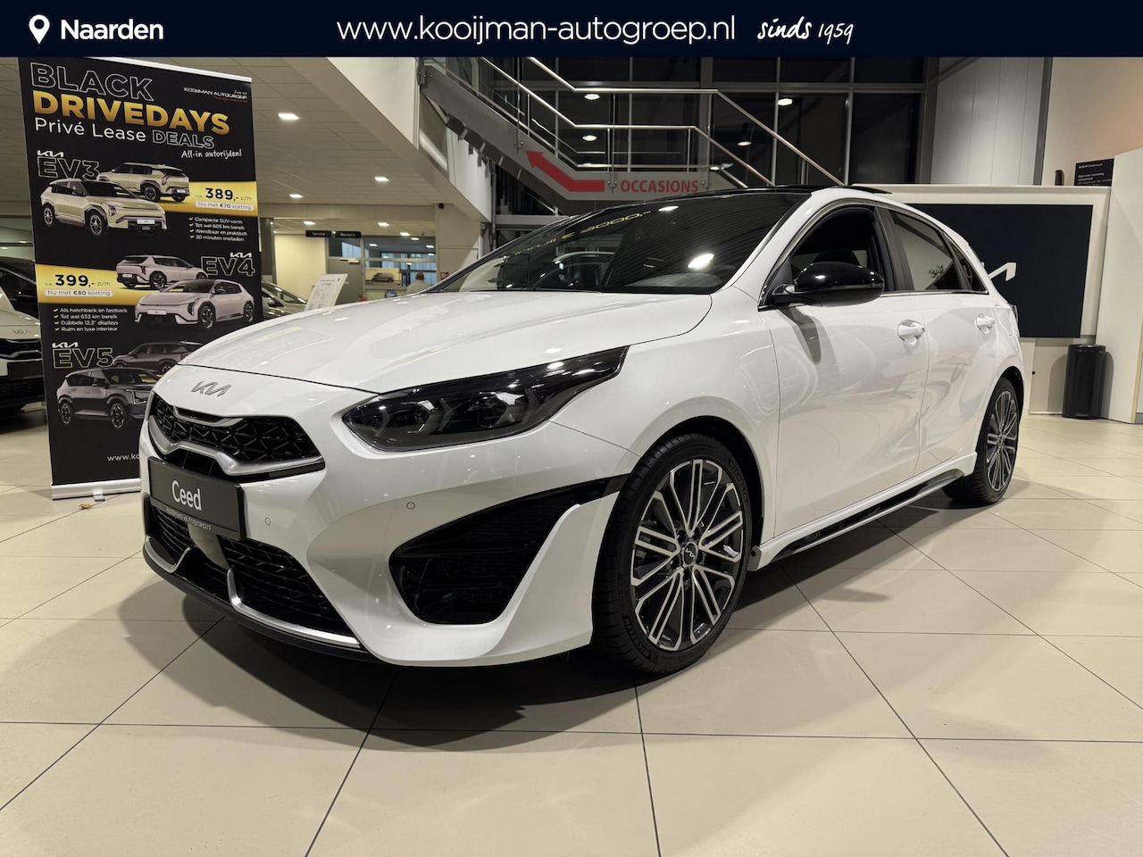 Kia Cee'd - Ceed 1.5 T-GDi GT-PlusLine GT-PLUSLINE nu op voorraad kom langs bij Kooijman in Naarden - AutoWereld.nl