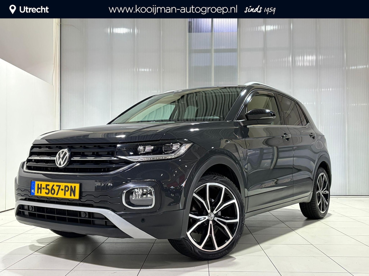 Volkswagen T-Cross - 1.0 TSI Style Automaat, Digitaal instrumentenpaneel, R-line Pakket, Design pakket, Executi - AutoWereld.nl