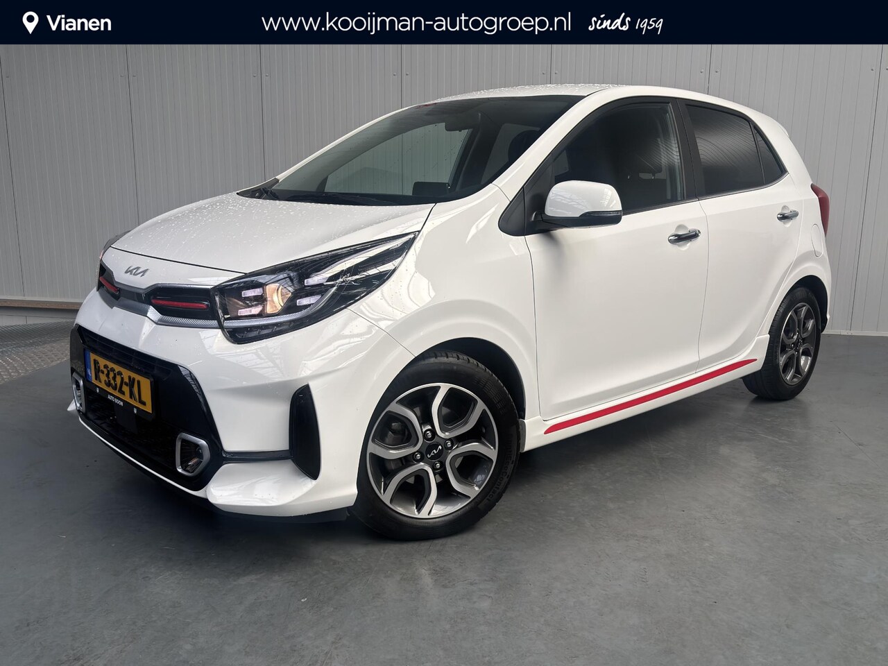 Kia Picanto - 1.0 DPi GT-Line NL auto, 1e eigenaar, 100% onderhouden, btw auto, zeer nette en luxe Pican - AutoWereld.nl