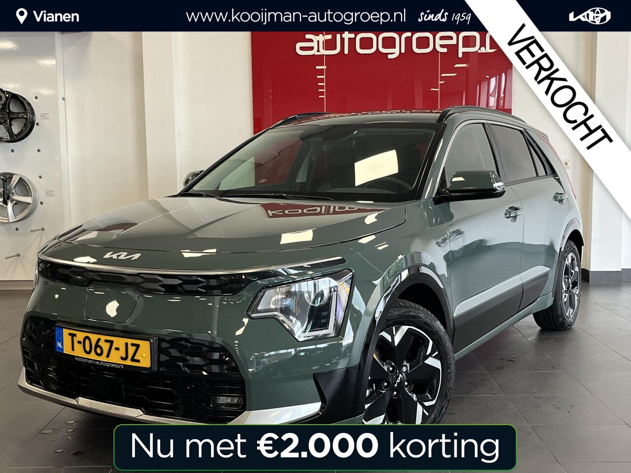 Kia Niro EV - Edition 64.8kWh Edition 64.8 kWh ,Apple Carplay/Android Auto ,Adaptive cruise control ,Stoel/Stuurverwarmi - AutoWereld.nl