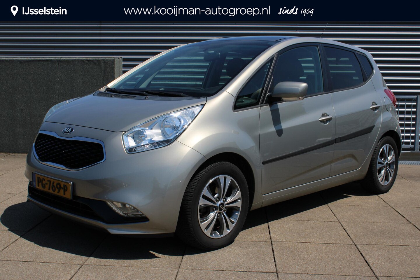Kia Venga - 1.4 CVVT Summer Edition Trekhaak / schuifdak / 74000KM/ Hoge zit - AutoWereld.nl