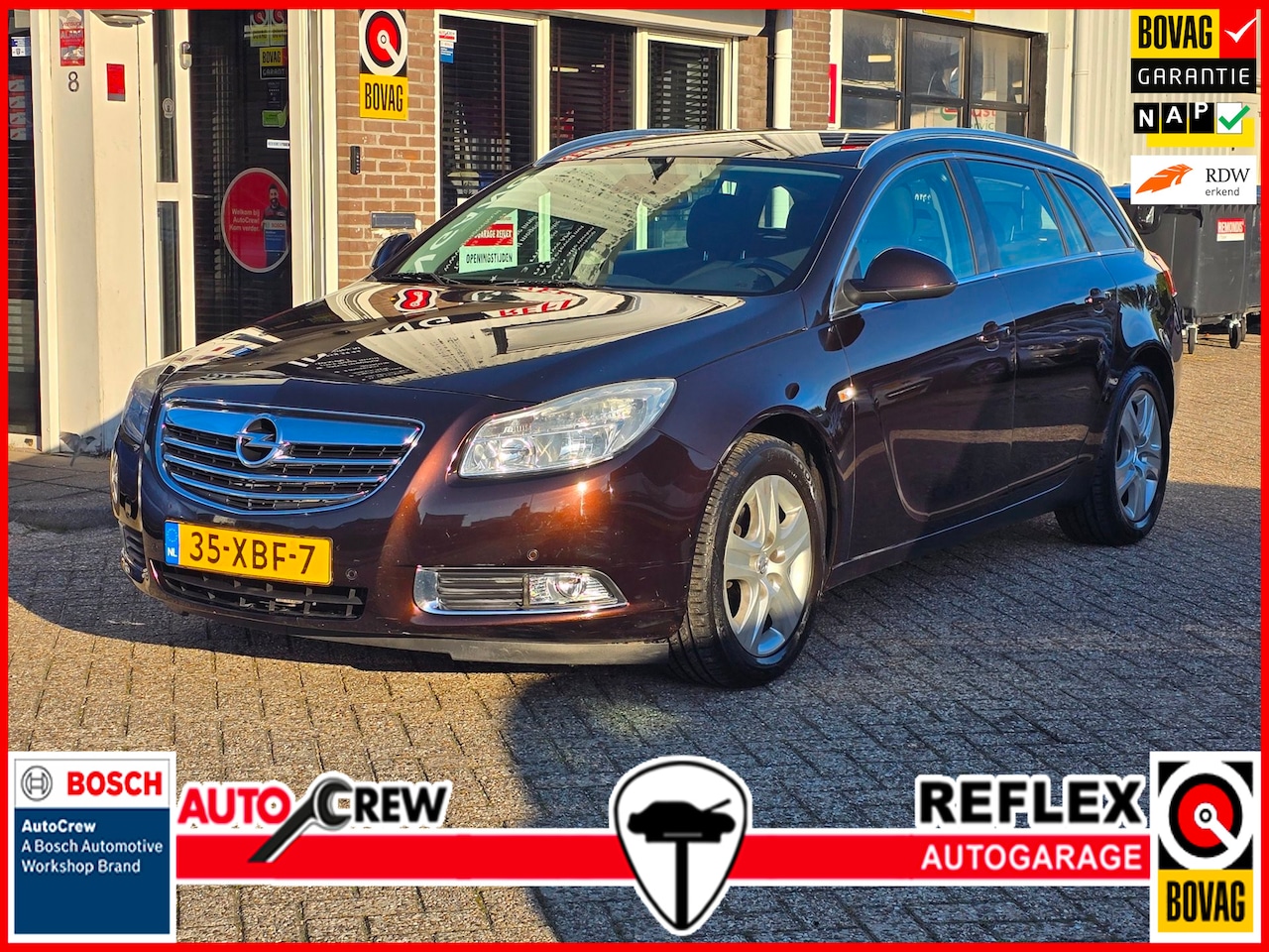 Opel Insignia Sports Tourer - 1.4 Turbo EcoFLEX Cosmo NAVI|CRUISE|CLIMA|TREKH - AutoWereld.nl