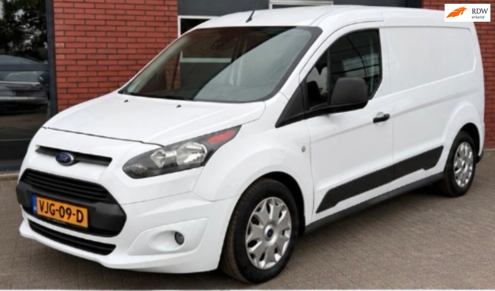 Ford Transit Connect - 1.6 TDCI L2 Lang Econetic Ambiente Bj 2016 3-Zits Airco - AutoWereld.nl