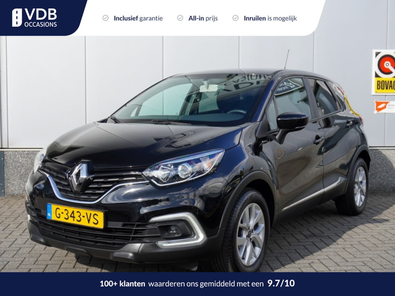 Renault Captur - 0.9 TCe Limited CarPlay | Keyless | Navigatie | NAP | Cruise - AutoWereld.nl