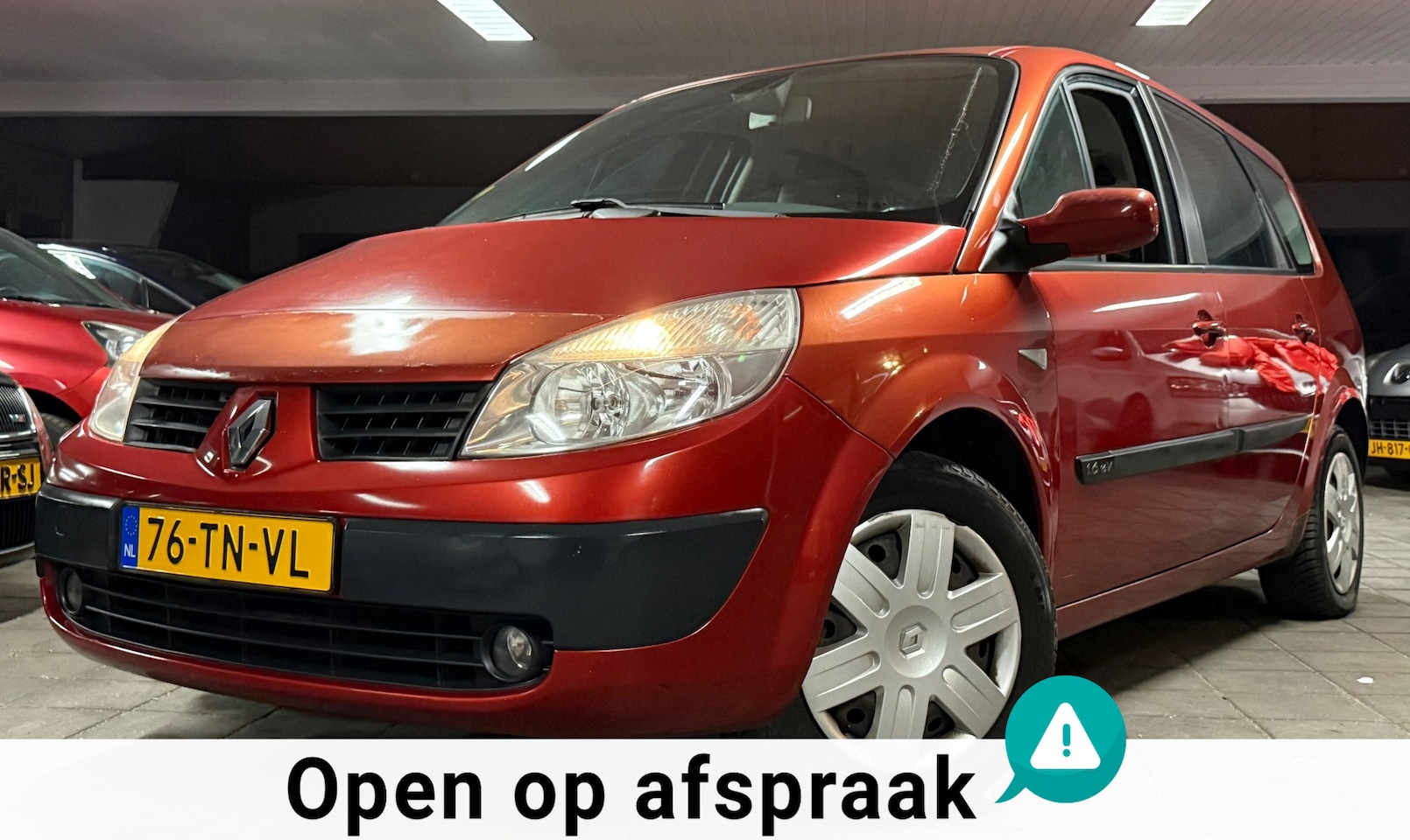 Renault Grand Scénic - 1.6-16V Expression Luxe|NAP|NweAPK|7Persoons|CruiseCntrl|Airco|Elekramen|5Deurs| - AutoWereld.nl
