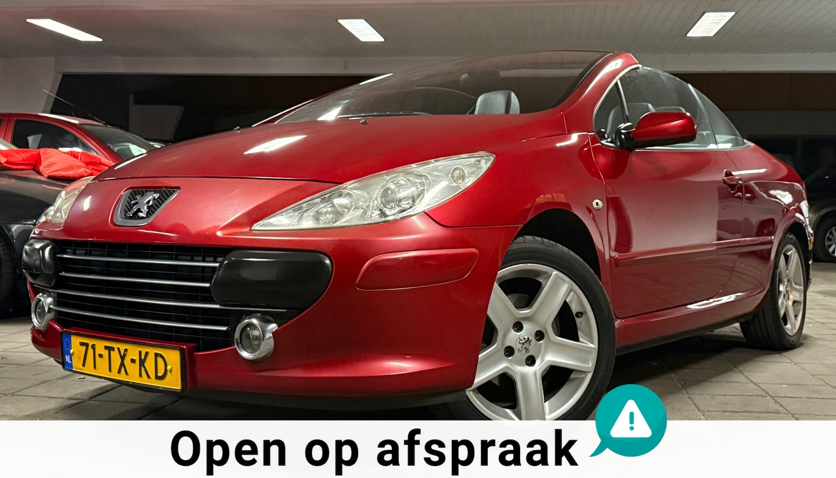 Peugeot 307 CC - 2.0-16V|NAP|NweAPK|Leder|StoelVW|LMV|CruiseCntrl|Airco| - AutoWereld.nl