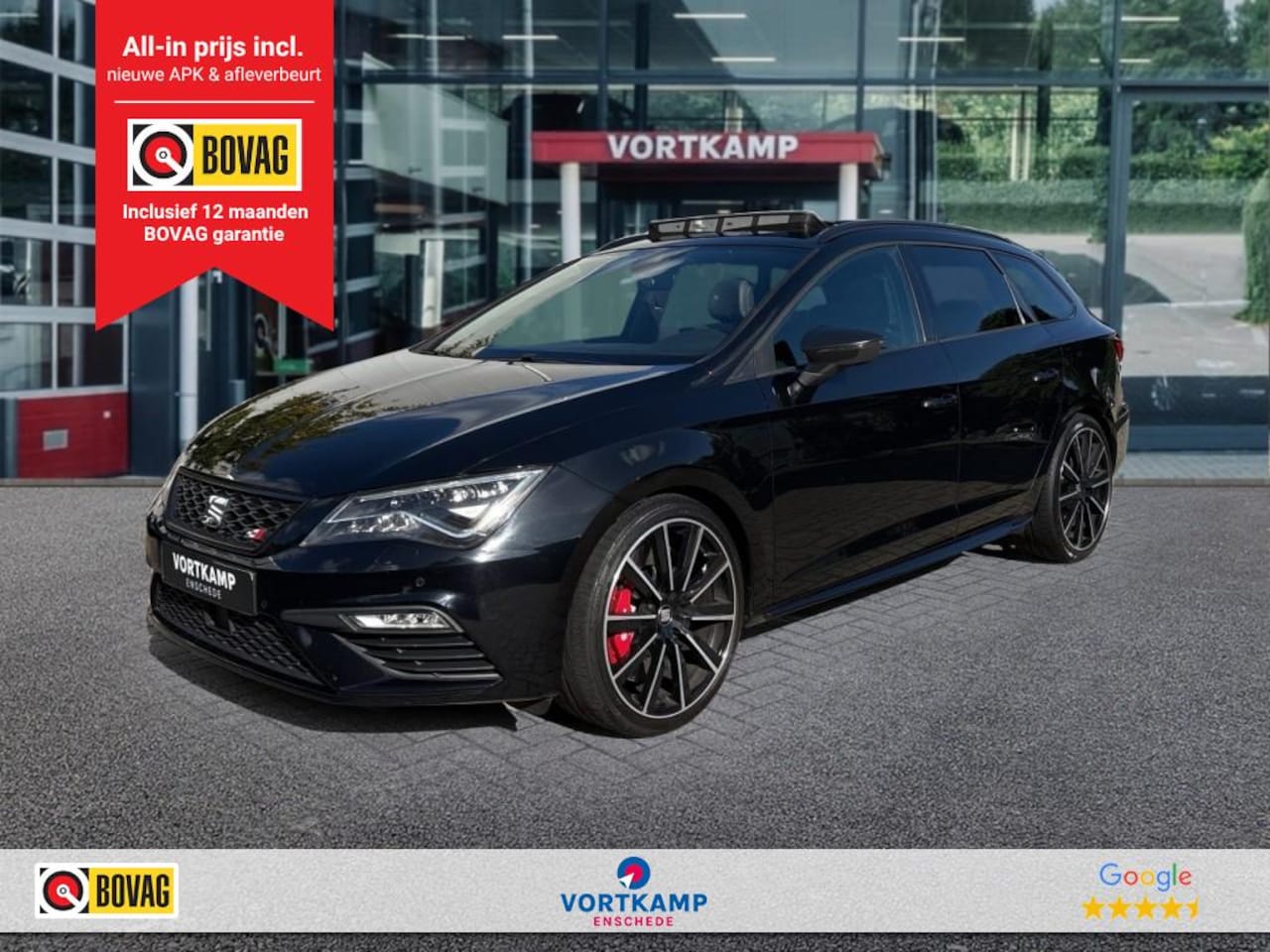 SEAT Leon - 2.0 TSI CUPRA 300 4DRIVE PANO-DAK/LEDER/BREMBO/BEATS/CAMERA/ACC/STOELVERW - AutoWereld.nl