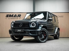 Mercedes-Benz G-klasse - AMG 63 Vol uitgevoerde manufactur magno black, rode stiksels