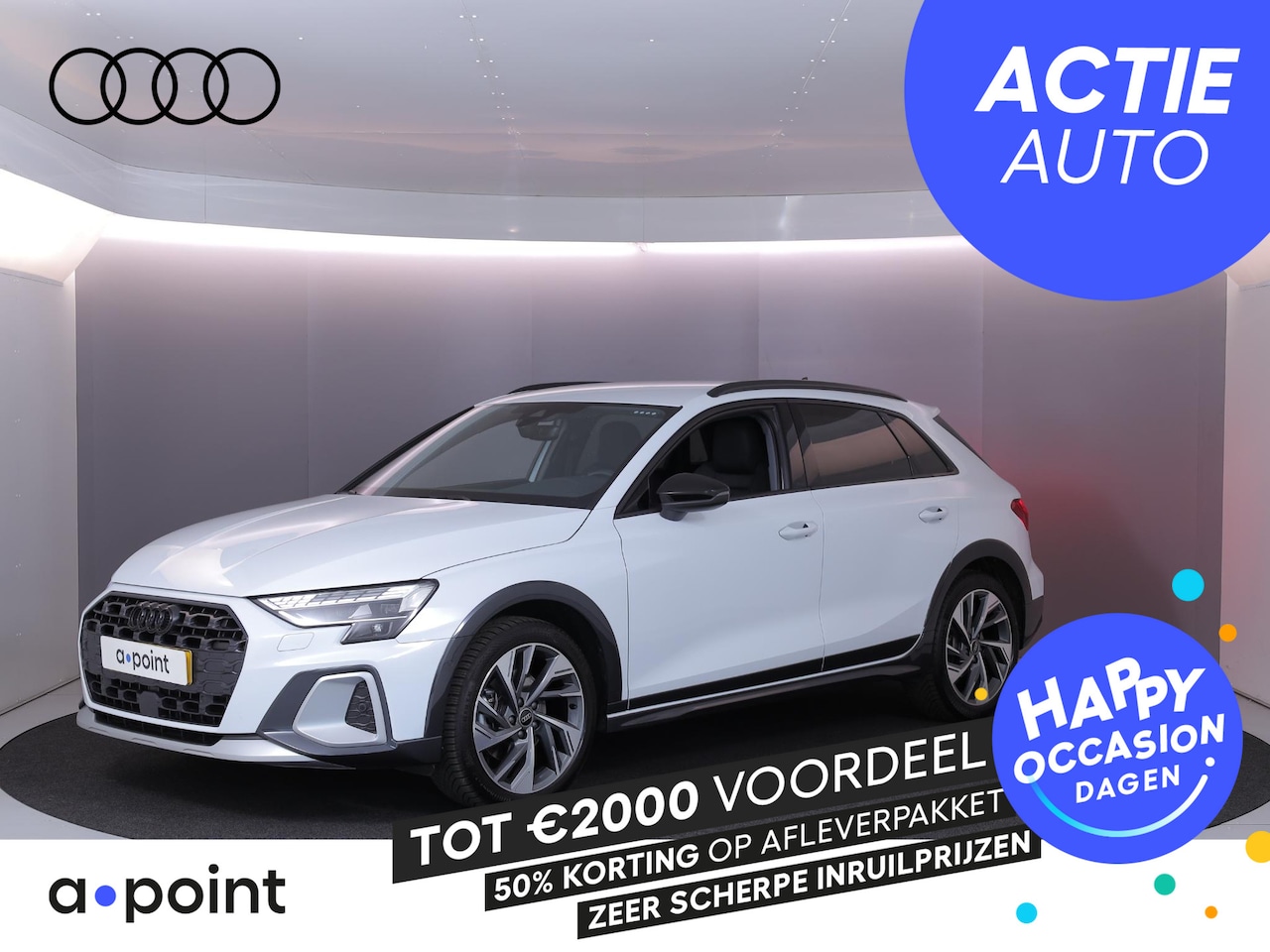 Audi A3 allstreet - 35 TFSI Advanced edition 150pk S-tronic| Private lease vanaf €600,- | Electr. bestuurderst - AutoWereld.nl