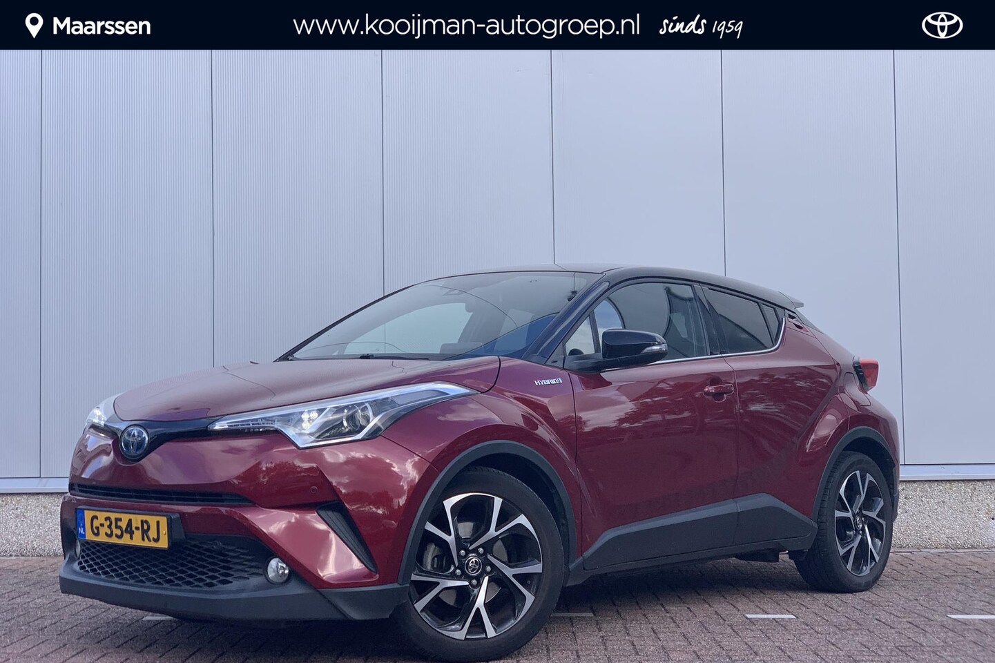 Toyota C-HR - 1.8 Hybrid Bitone Navi, Stoelverwarming, 18 Ich lm velgen, Bleutooth - AutoWereld.nl