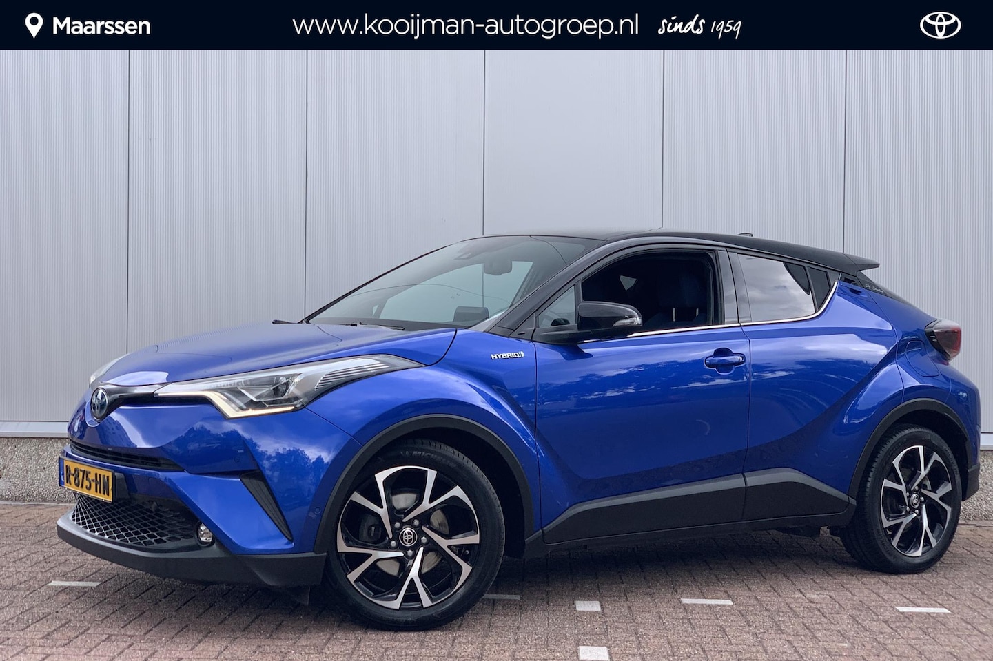 Toyota C-HR - 1.8 Hybrid Bi-Tone / JBL Audio / Stuur en Stoelverwarming / Parkeersensoren v&a / Camera / - AutoWereld.nl