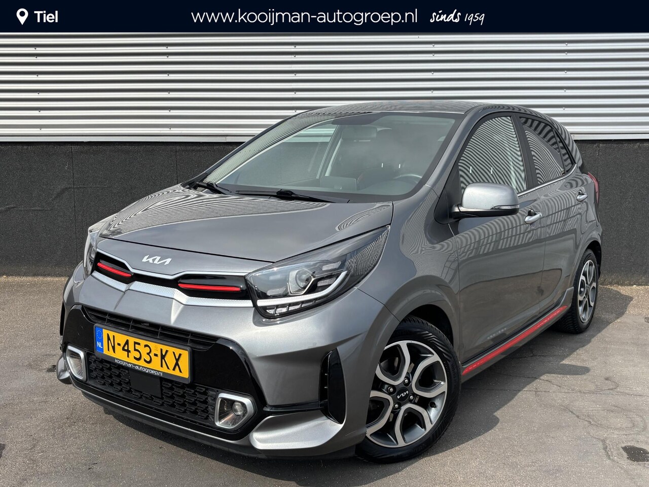 Kia Picanto - 1.0 DPi GT-Line fietsendragerbeugel/ trekhaak, Leder, Navigatie, Climate control, Cruise c - AutoWereld.nl