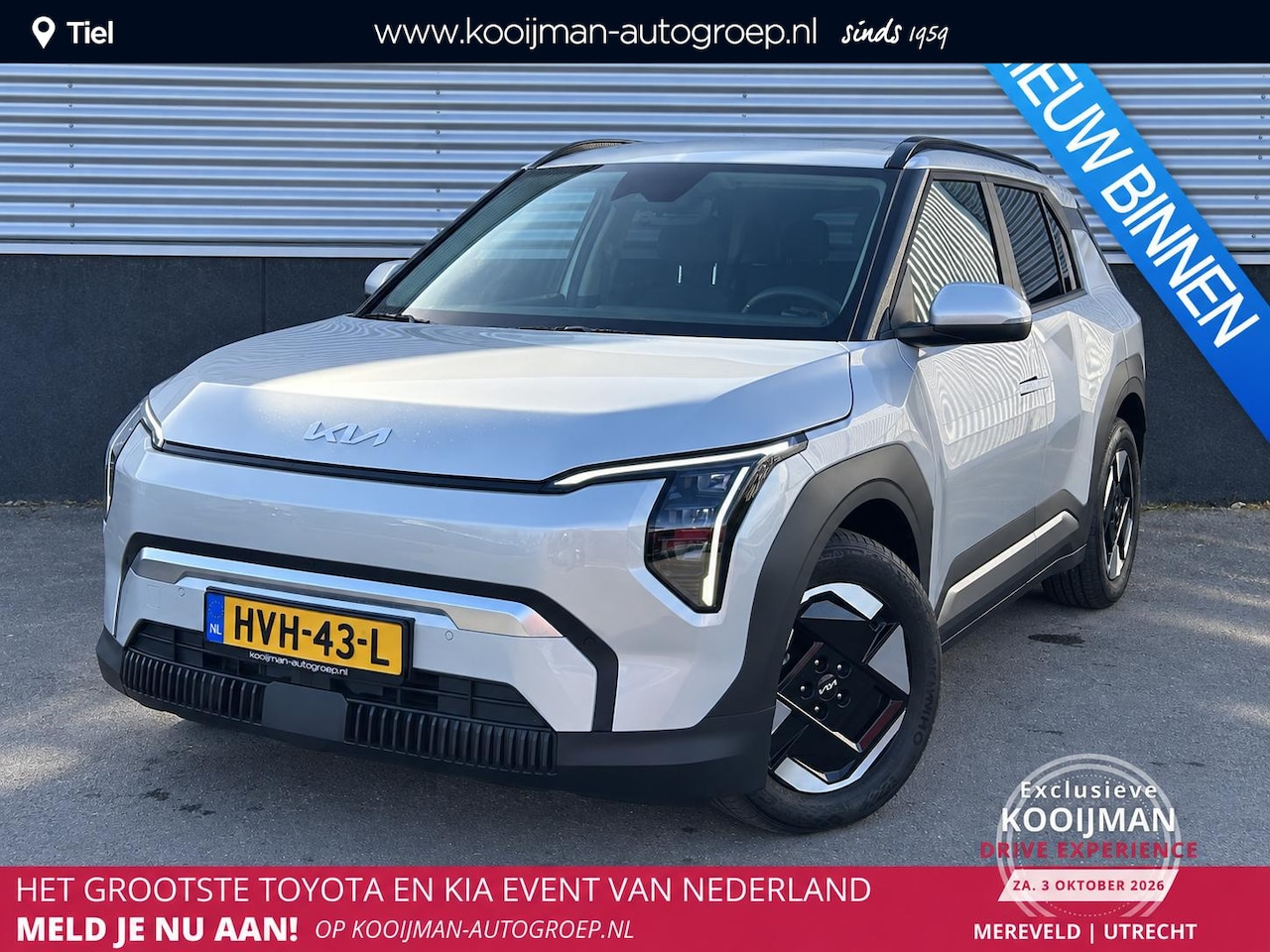 Kia EV3 - Plus 81.4 kWh V2X! NL-auto, dodehoekdetectie, camera, parkeersensoren, stoel- en stuurverw - AutoWereld.nl