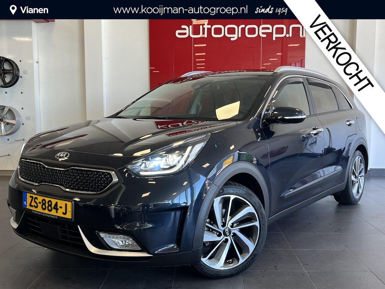 Kia Niro - 1.6 GDi Hybrid ExecutiveLine 1.6 GDi Hybrid ExecutiveLine ,Trekhaak ,Stoelverwarming -én Verkoeling, JBL audio, Stoelwa - AutoWereld.nl