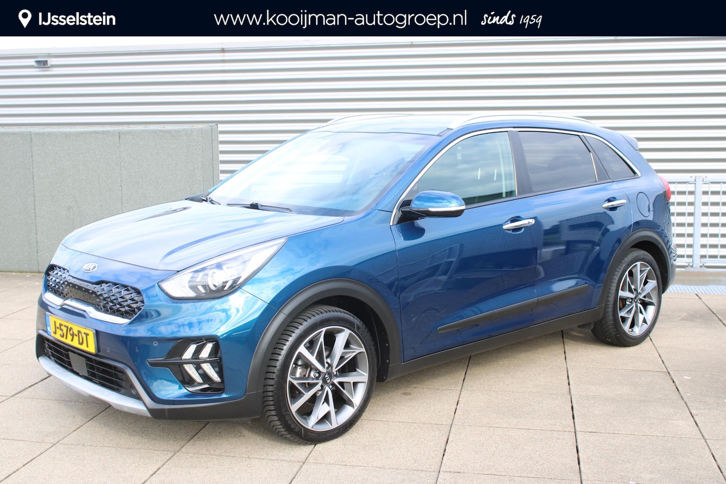 Kia Niro - 1.6 GDi Hybrid DynamicPlusLine navigatei / stuur+stoelverwarming / 83000km - AutoWereld.nl