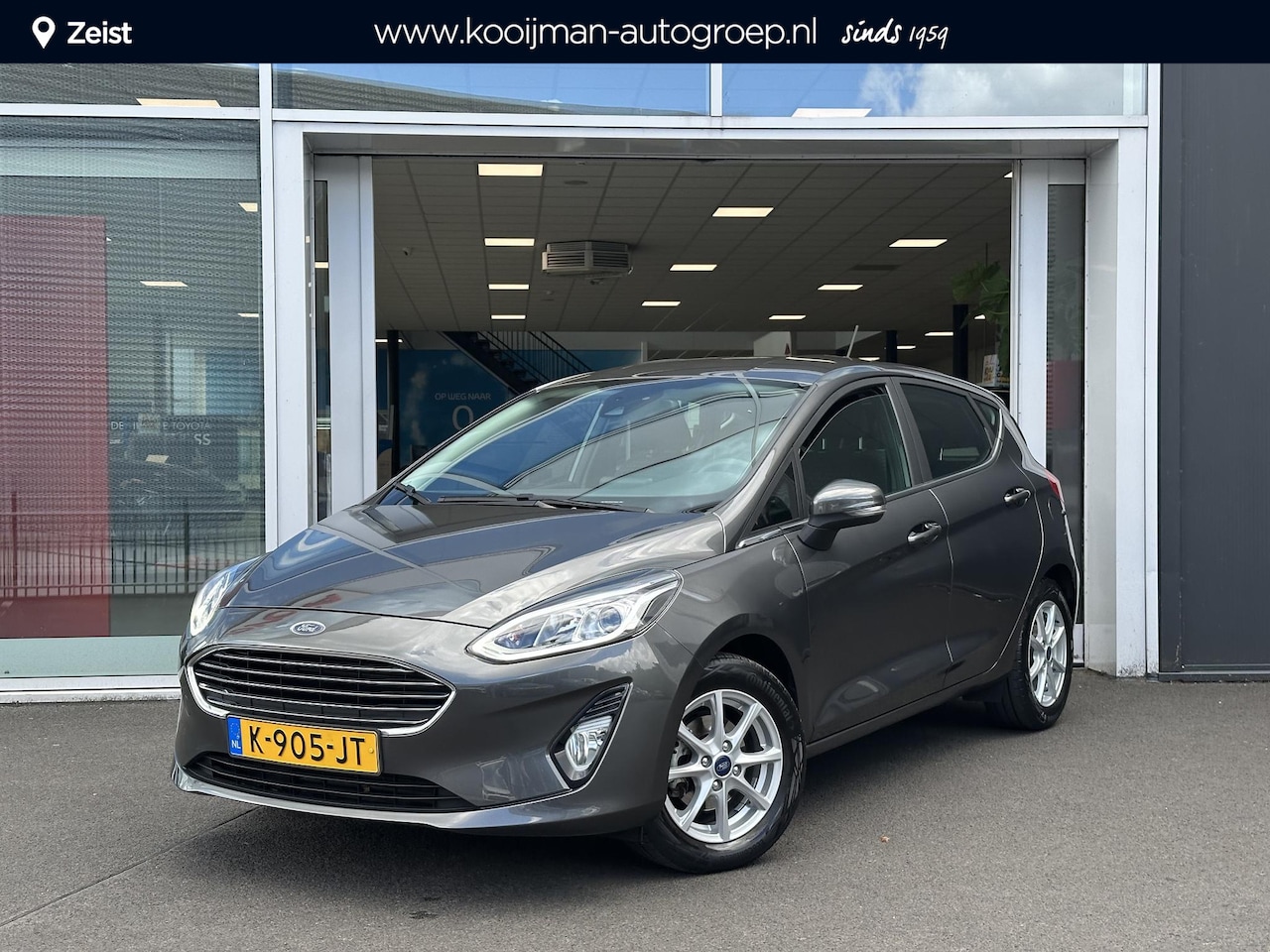 Ford Fiesta - 1.0 EcoBoost Titanium Unieke KM stand ! | Airco | LM velgen | Parkeersensoren | Climate co - AutoWereld.nl