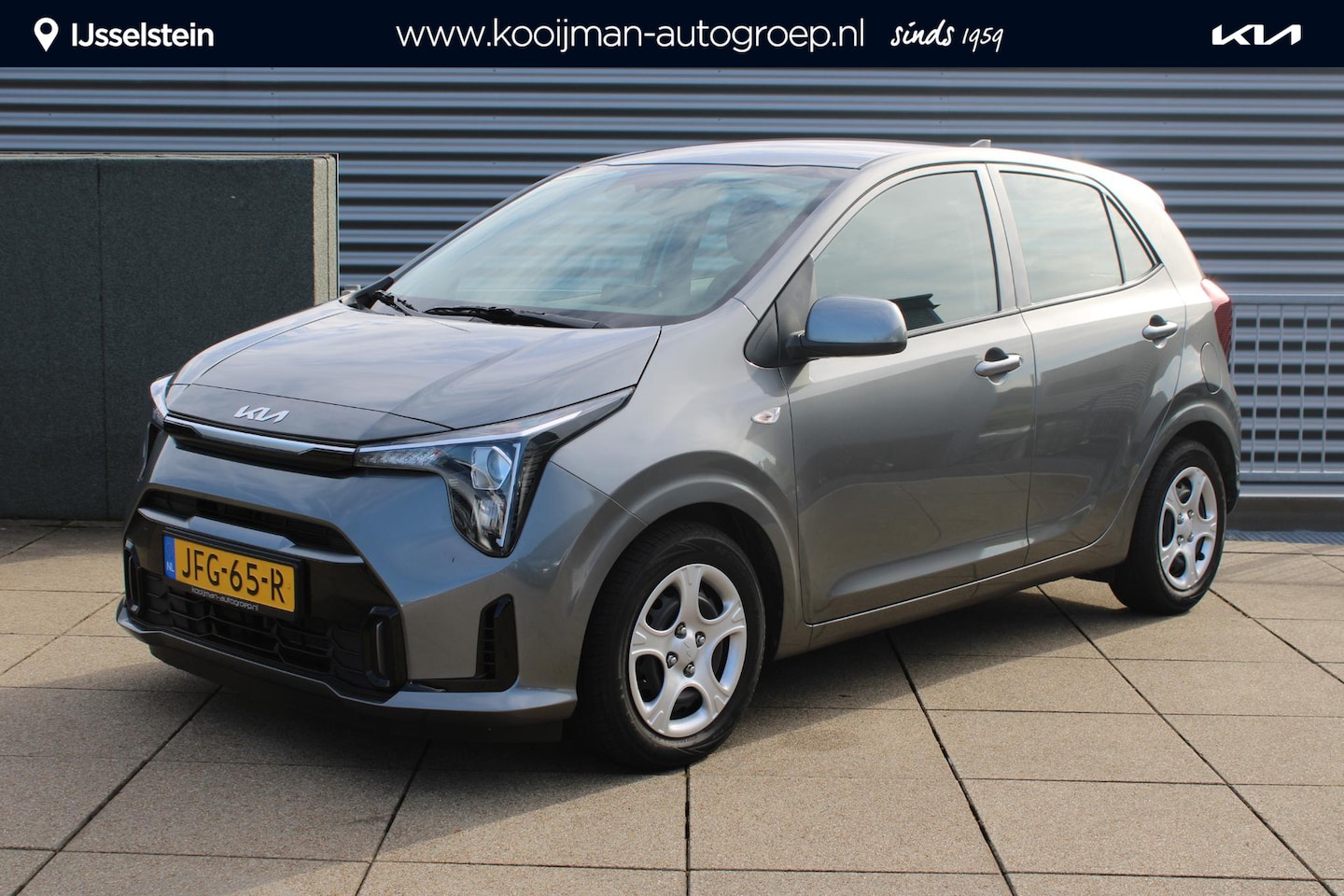 Kia Picanto - 1.0 DPI DynamicLine NAVIGATIE, ACHTERUITRIJCAMERA, LEDEREN STUURWIEL - AutoWereld.nl