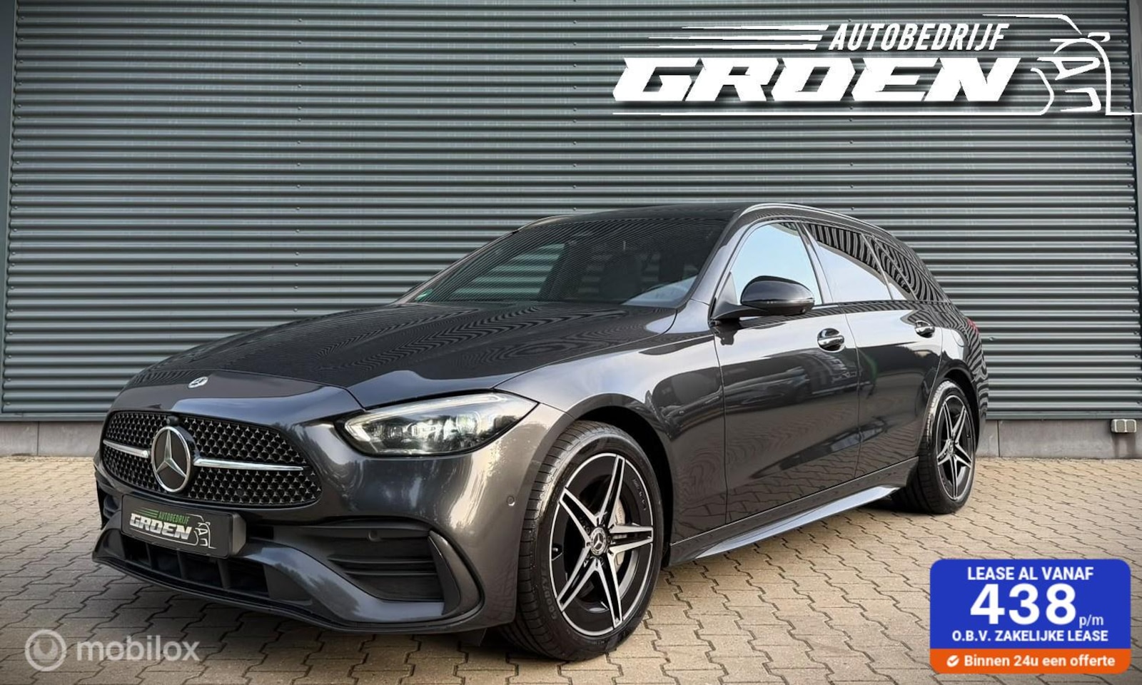 Mercedes-Benz C-klasse Estate - 300 e 4MATIC AMG |HEAD-UP|PANO|MEMO - AutoWereld.nl