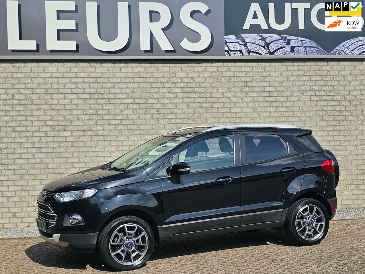 Ford EcoSport - 1.0 EcoBoost Titanium Trekhaak/Airco/Ccr/Pdc - AutoWereld.nl